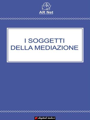 cover image of I soggetti della Mediazione